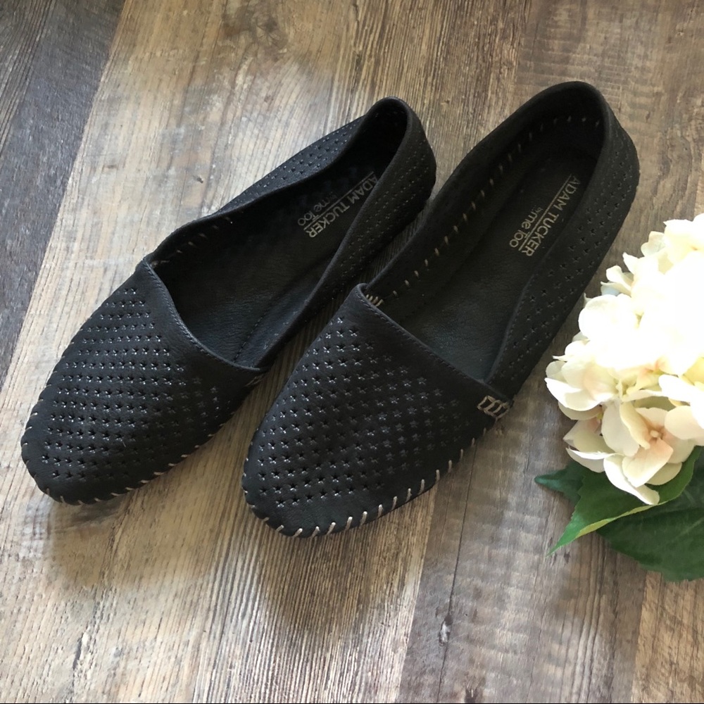 Adam Tucker Me Too | Black Seaside 8 Leather Shoes